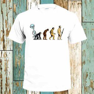 Alien Fck Monkey How Human Tshirt